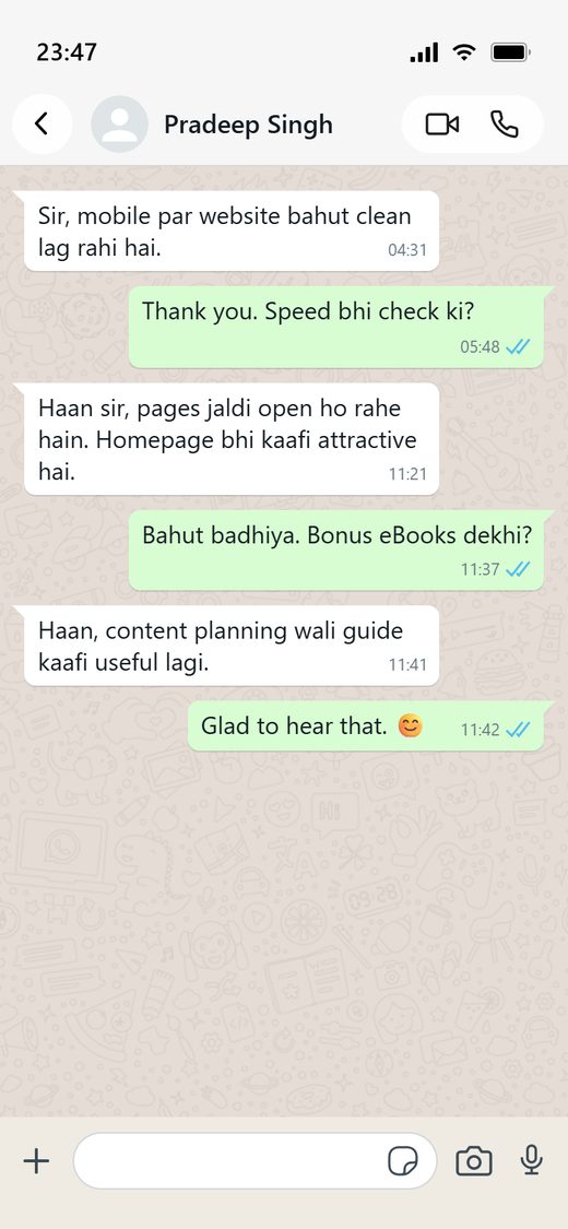 Pradeep S. review